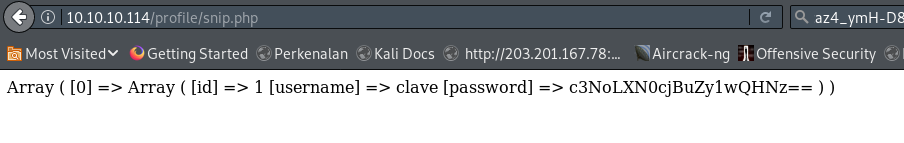 User Credentials