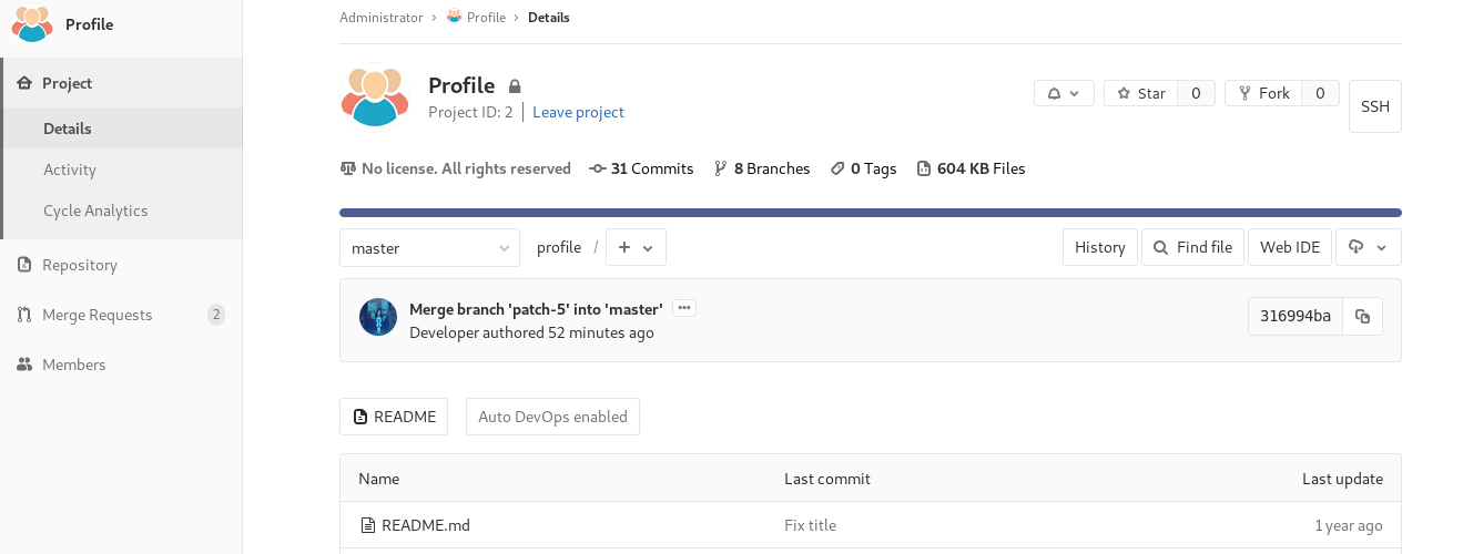 Login bitlab